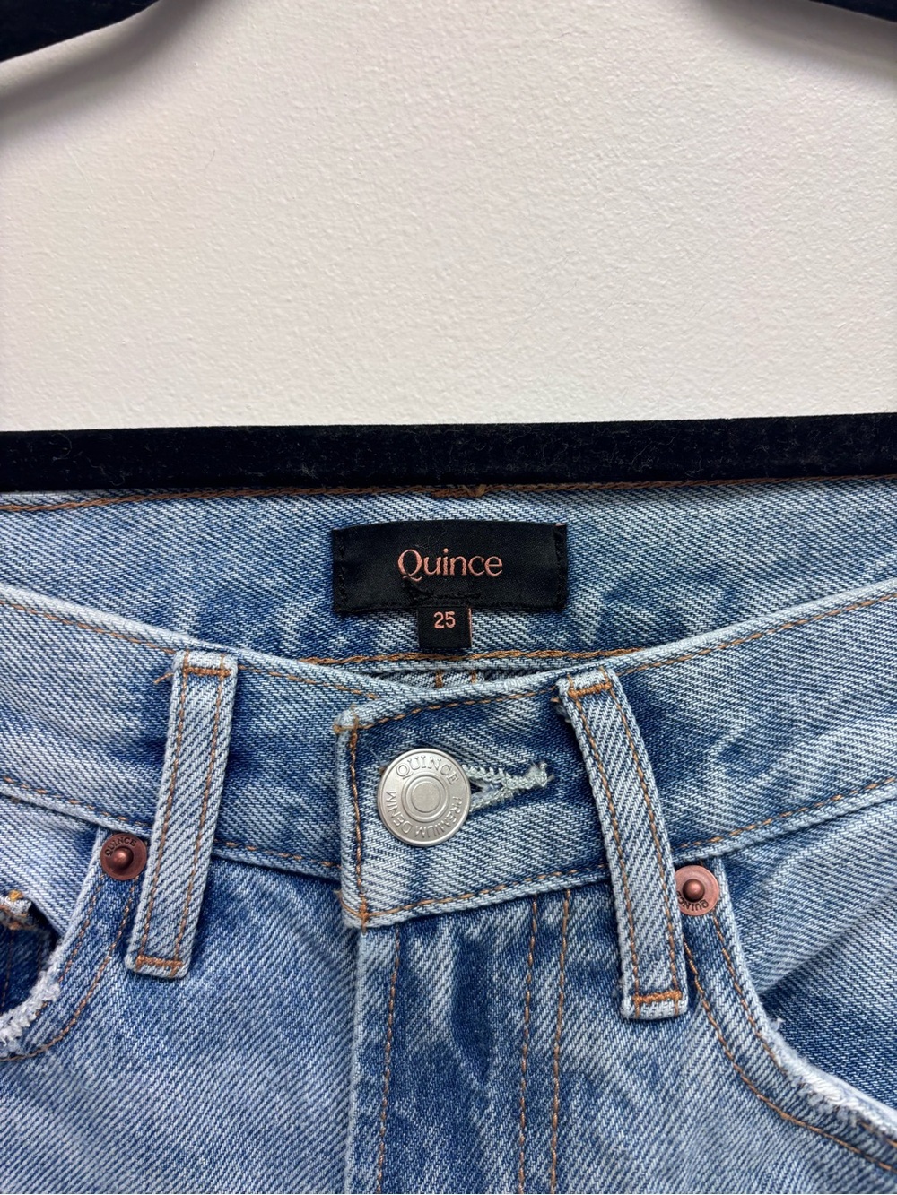 Quince Bella Rigid Straight Jeans - Picture 9 of 12